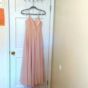 Lulus blush pink XS Bridesmaid dress